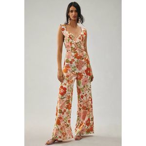 Anthropologie Elliatt Heliconia Jumpsuit Size XL. B15